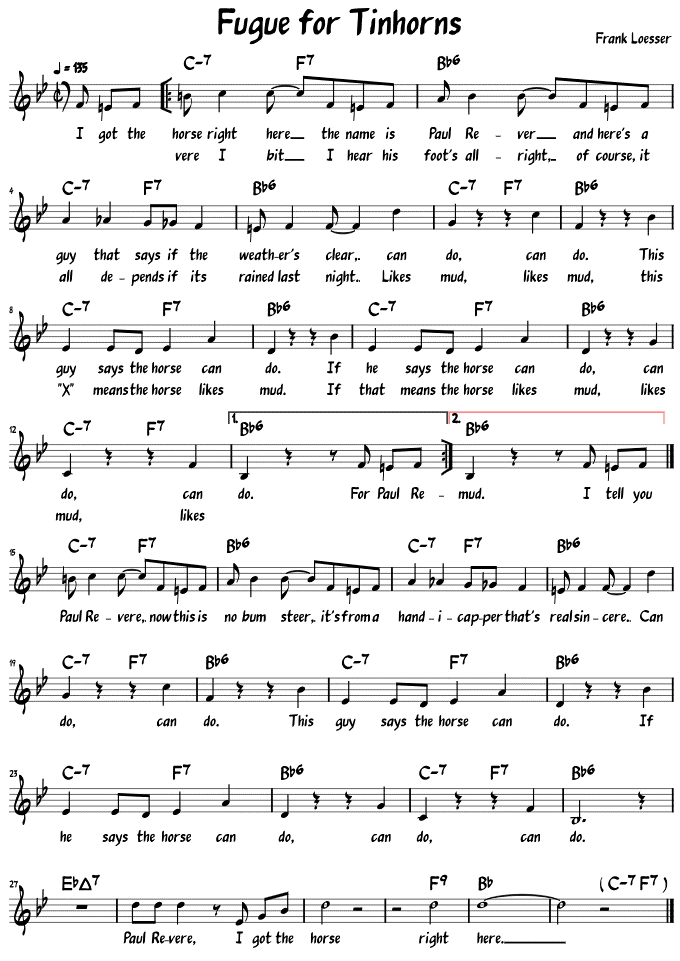 Sheet Music